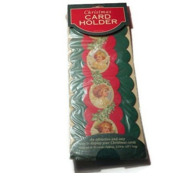 Victorian Christmas Card Holder from Bath England - Picture 1 of 8